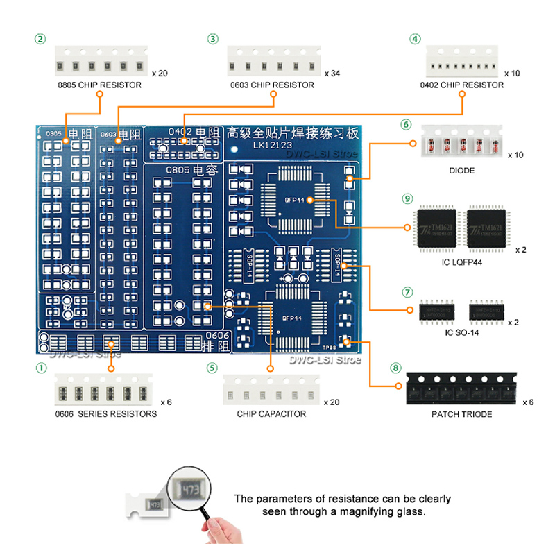 Tablero de práctica de soldadu - Electronics Repair Table reseña y precio