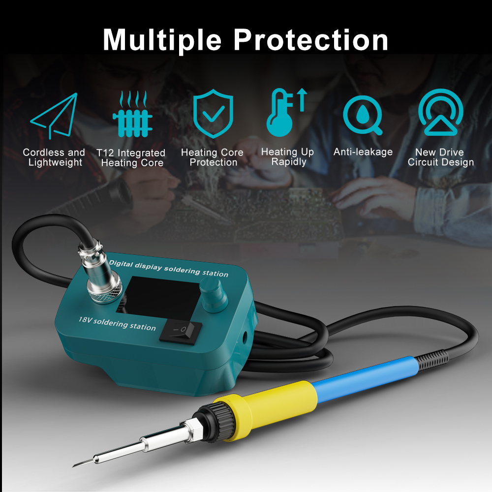 Soldador inalámbrico para Maki - Electronics Repair Milwaukee reseña y precio