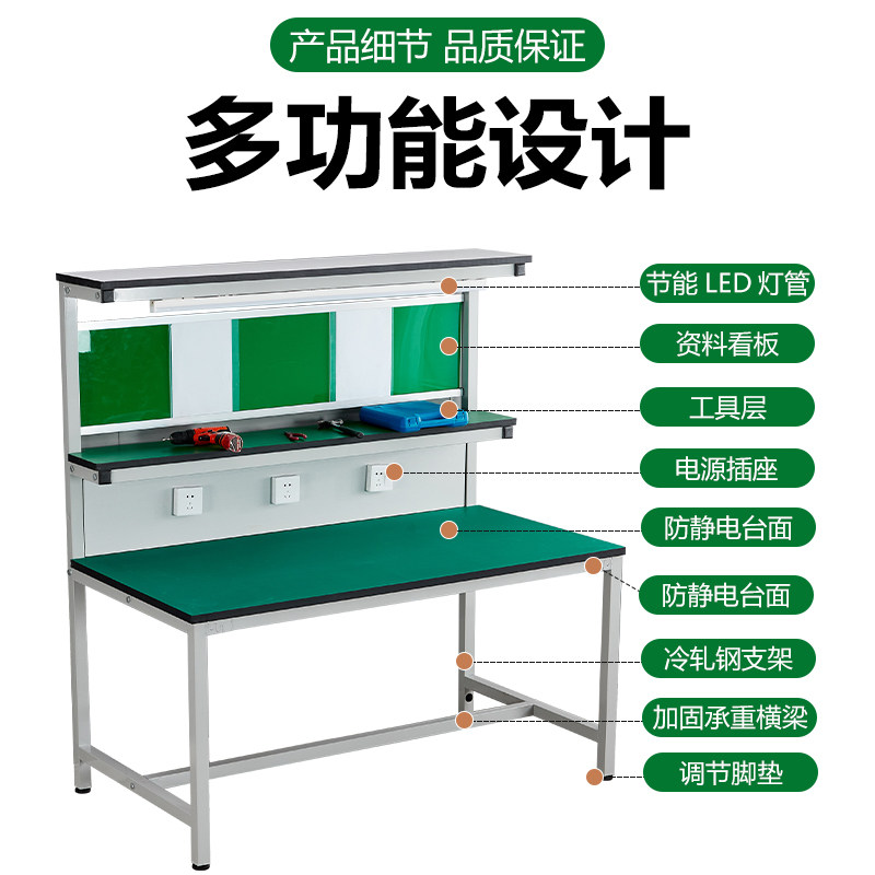 Banco de trabajo antiestático  - Electronics Repair Table reseña y precio